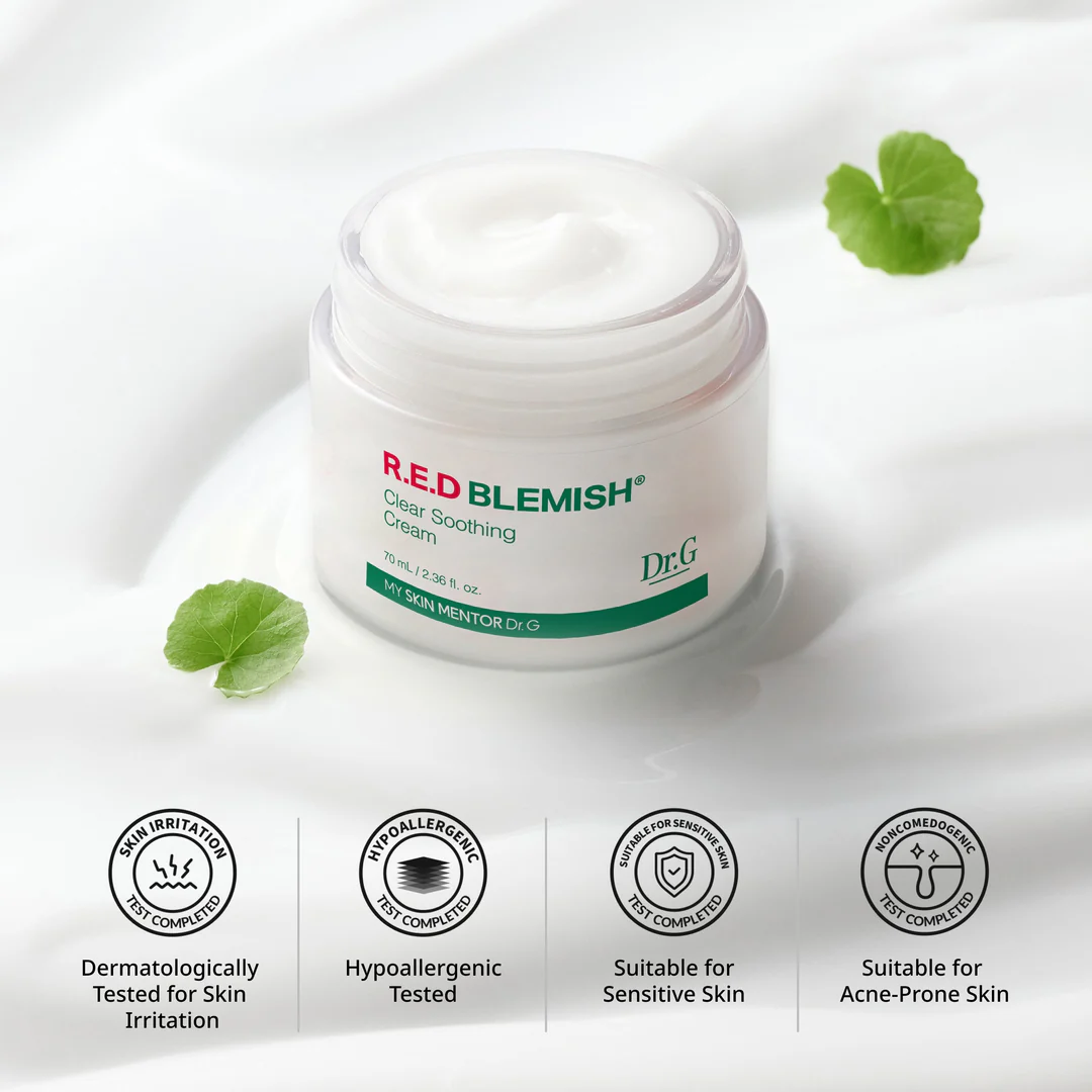 Dr.G Red Blemish Clear Soothing Cream 70ml